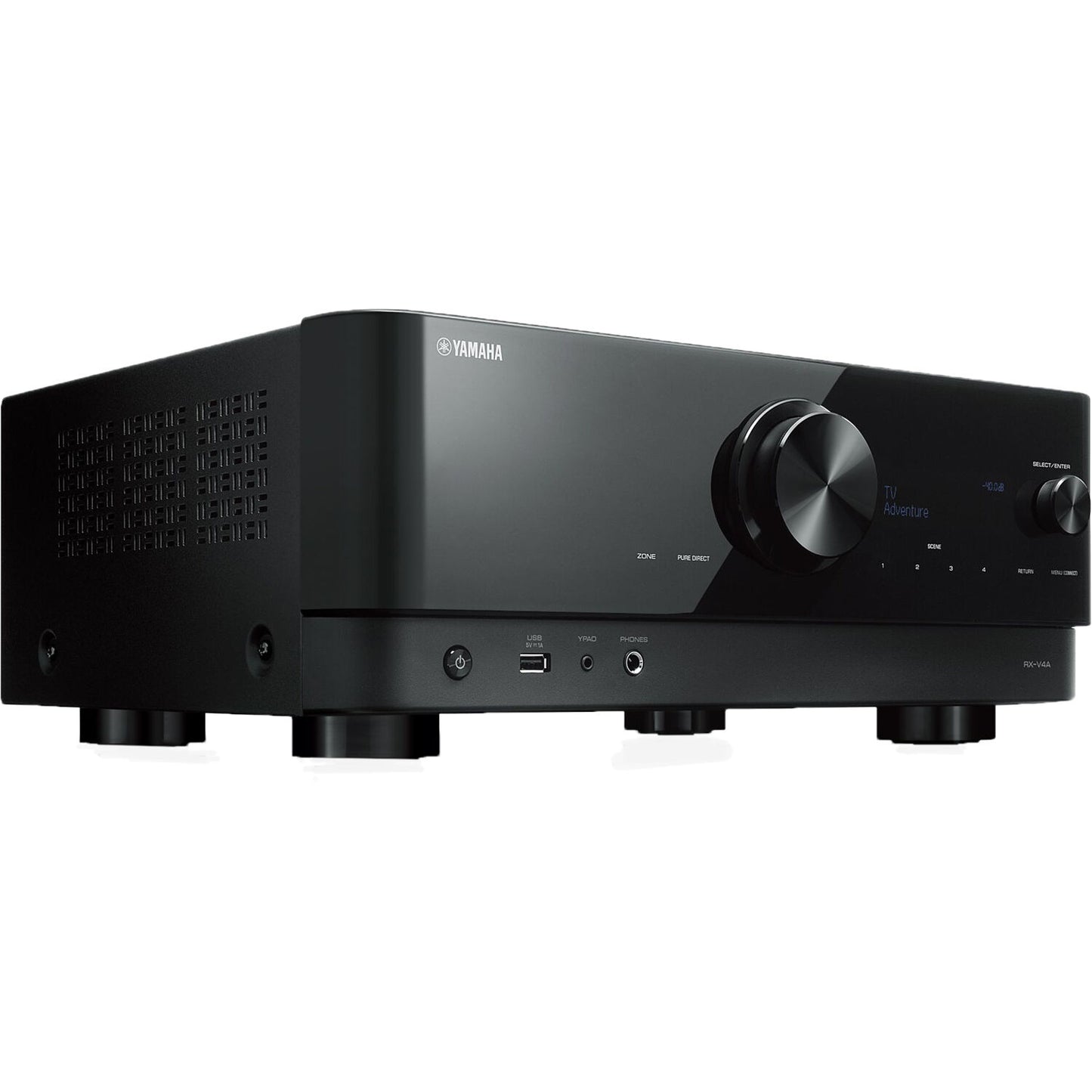 Sistema de cine en casa Yamaha YHT-5960 de 5.1 canales con HDMI 8K, color negro