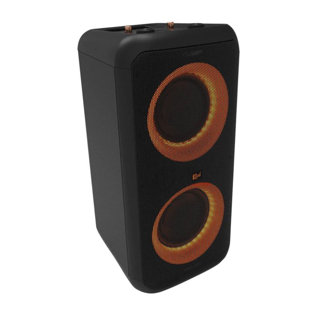 Altavoz portátil para fiestas Klipsch GIG XXL con Bluetooth y potentes luces estroboscópicas (negro)