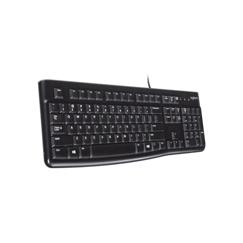 Logitech K120 USB Wired Keyboard - Black