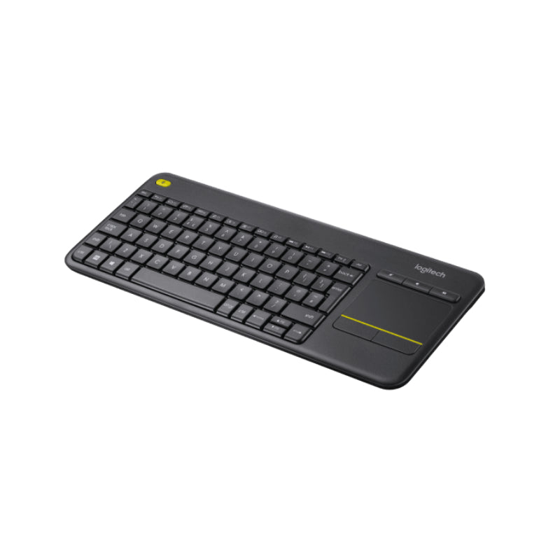 Logitech K400 Plus Wireless Touch Keyboard - Black