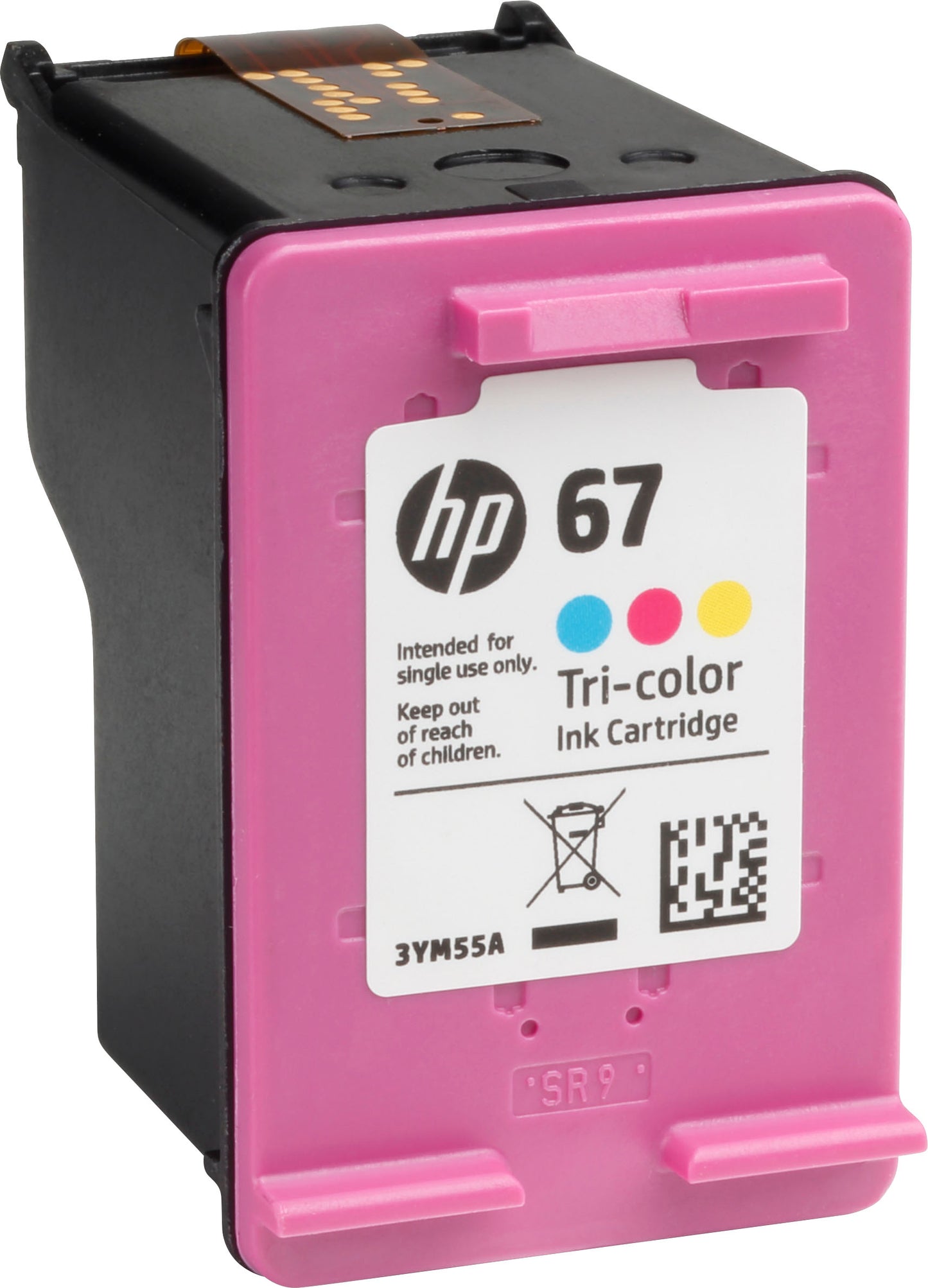 HP 67 3YM55AN/140 Ink Cartridge - Tri-Color