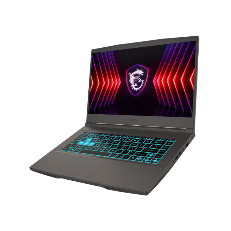 Portátil para juegos MSI Thin A15 de 15,6" - AMD Ryzen 7 7735HS con 16 GB de memoria - SSD de 512 GB - Negro