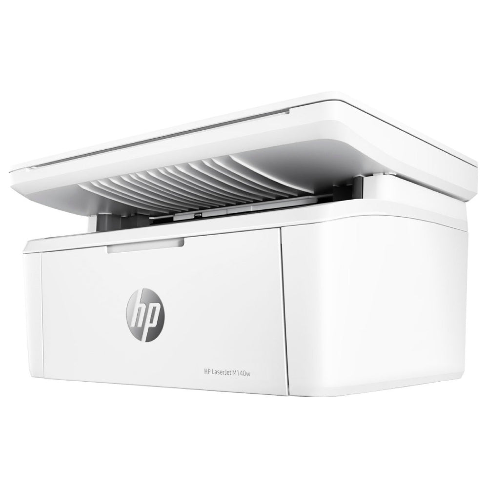 HP LaserJet M140w Wireless Black and White Printer - White