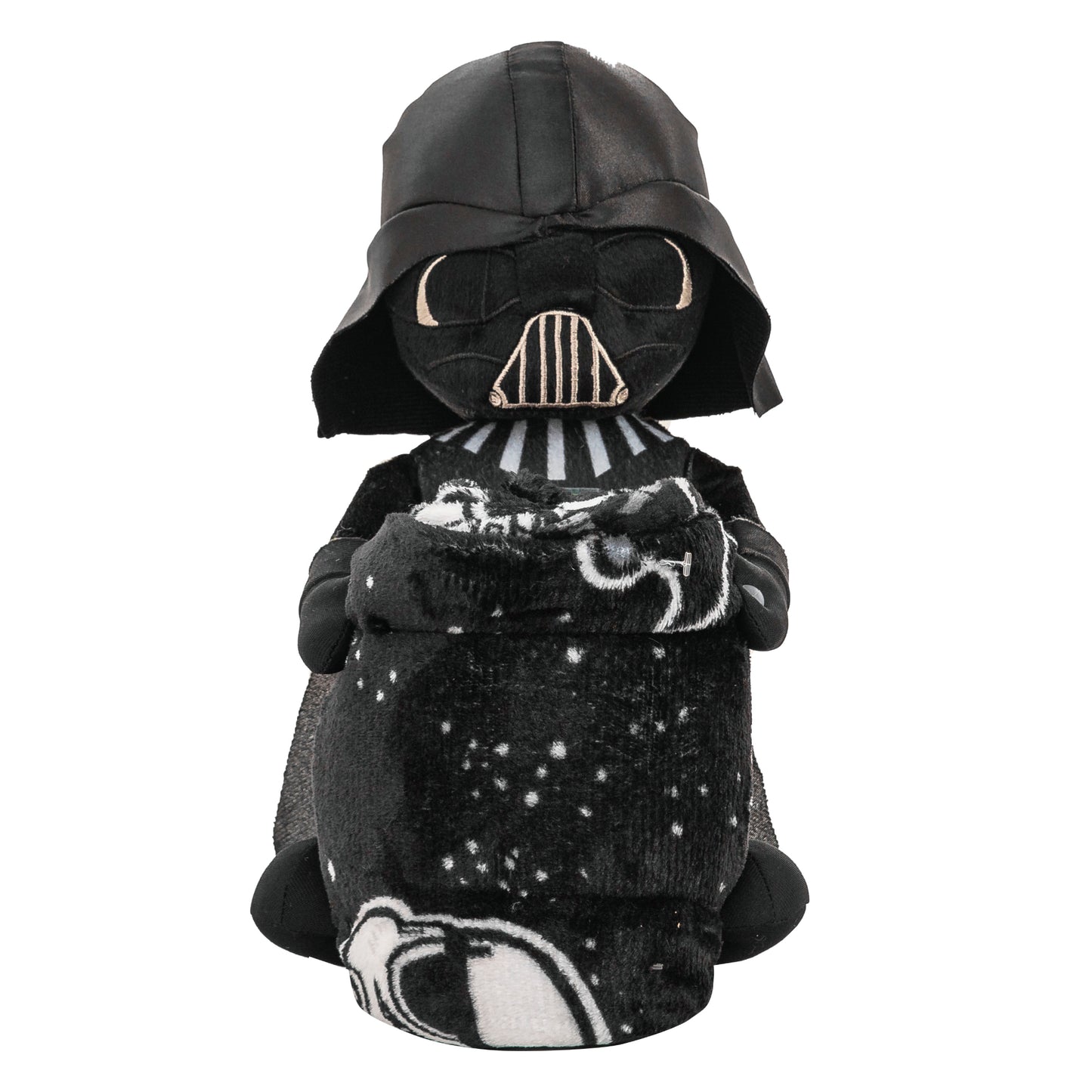 Star Wars Space Vader Character Hugger Pillow and Silk Touch Throw Set, Black