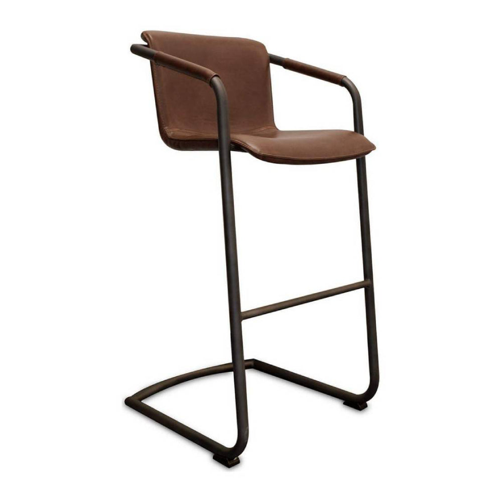Taburete de isla Juno de 26,5" de Primitive Collections (juego de 2) - Chocolate