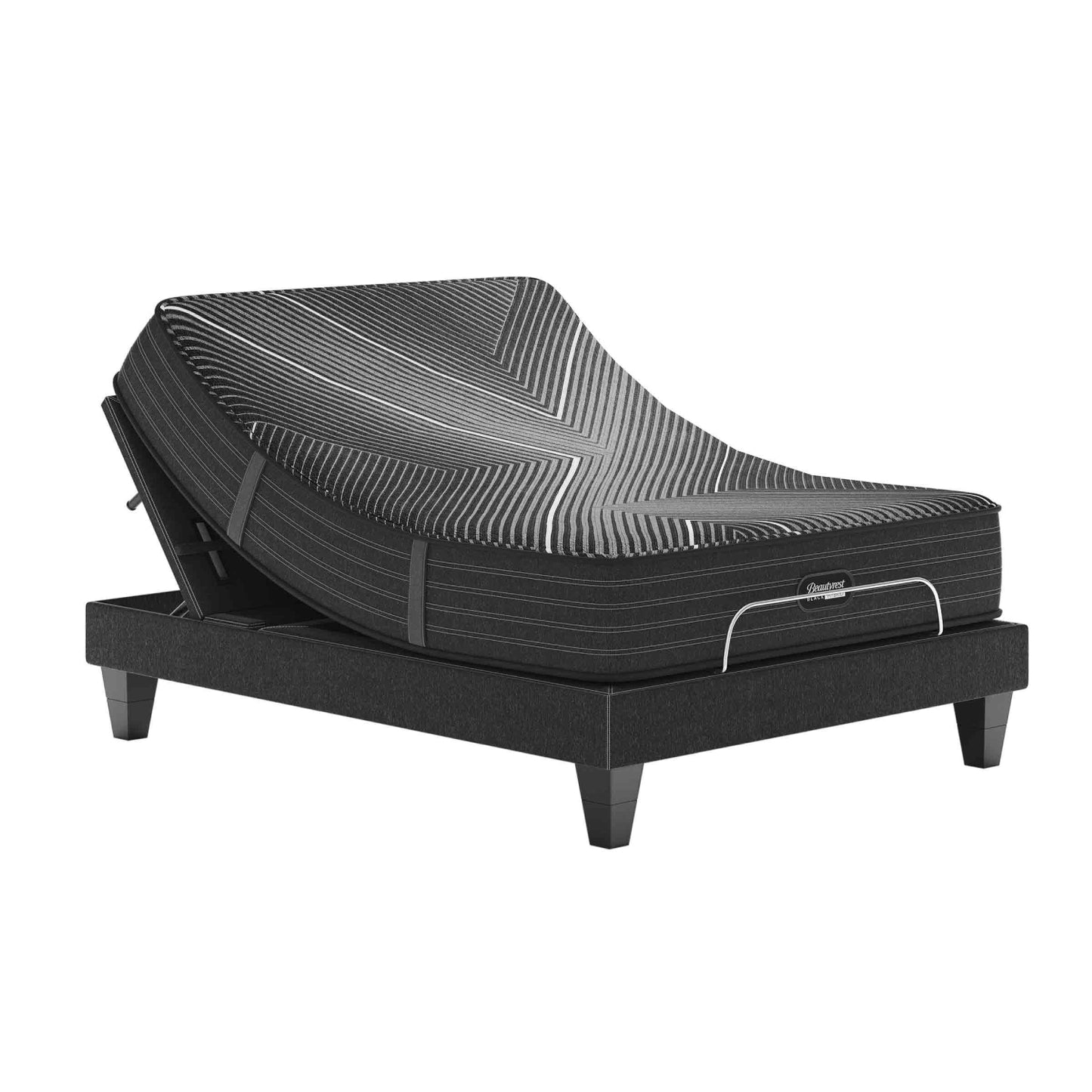 Colchón híbrido firme tamaño Twin XL Beautyrest BX-Class, color negro