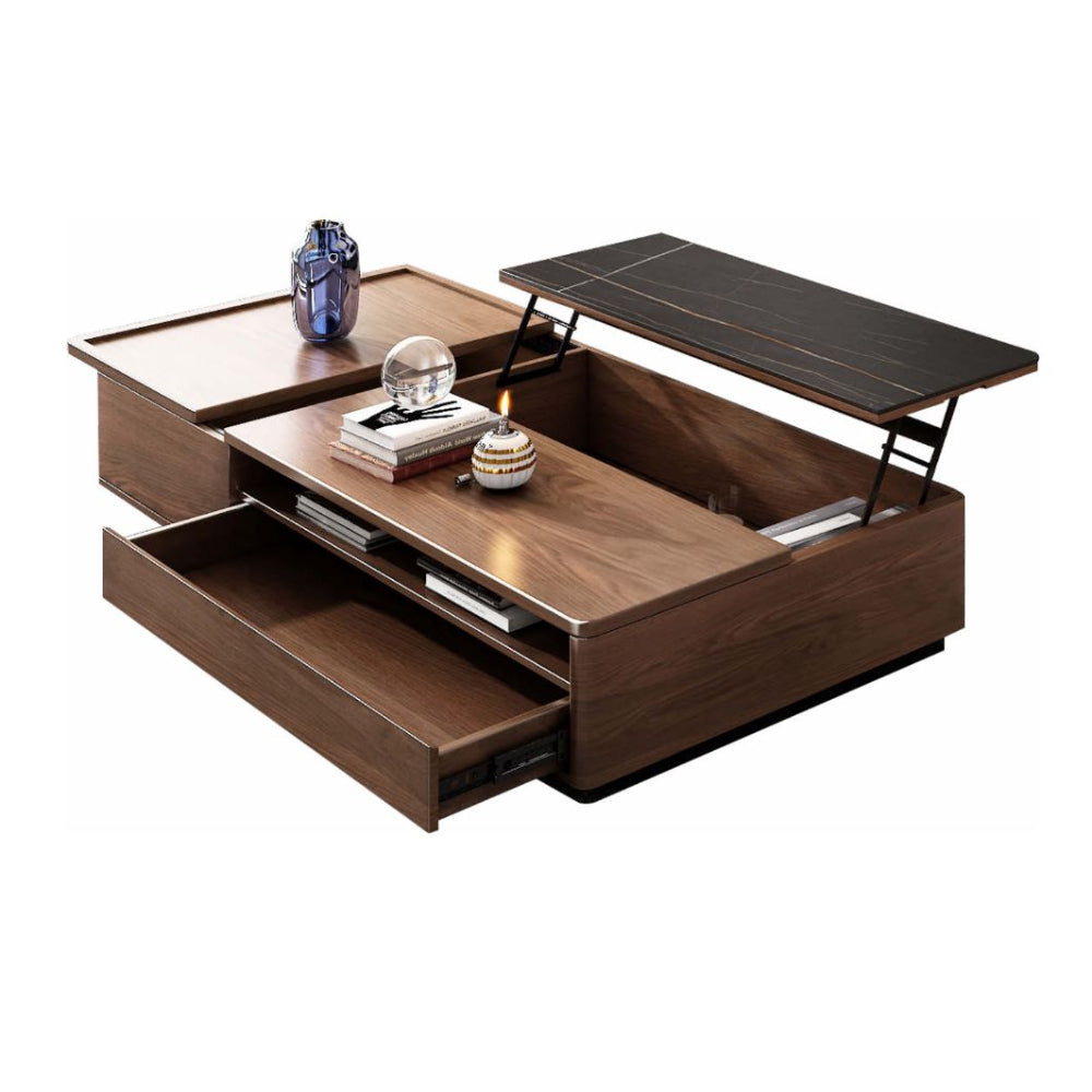 Best Home Drak Wood Coffee Table