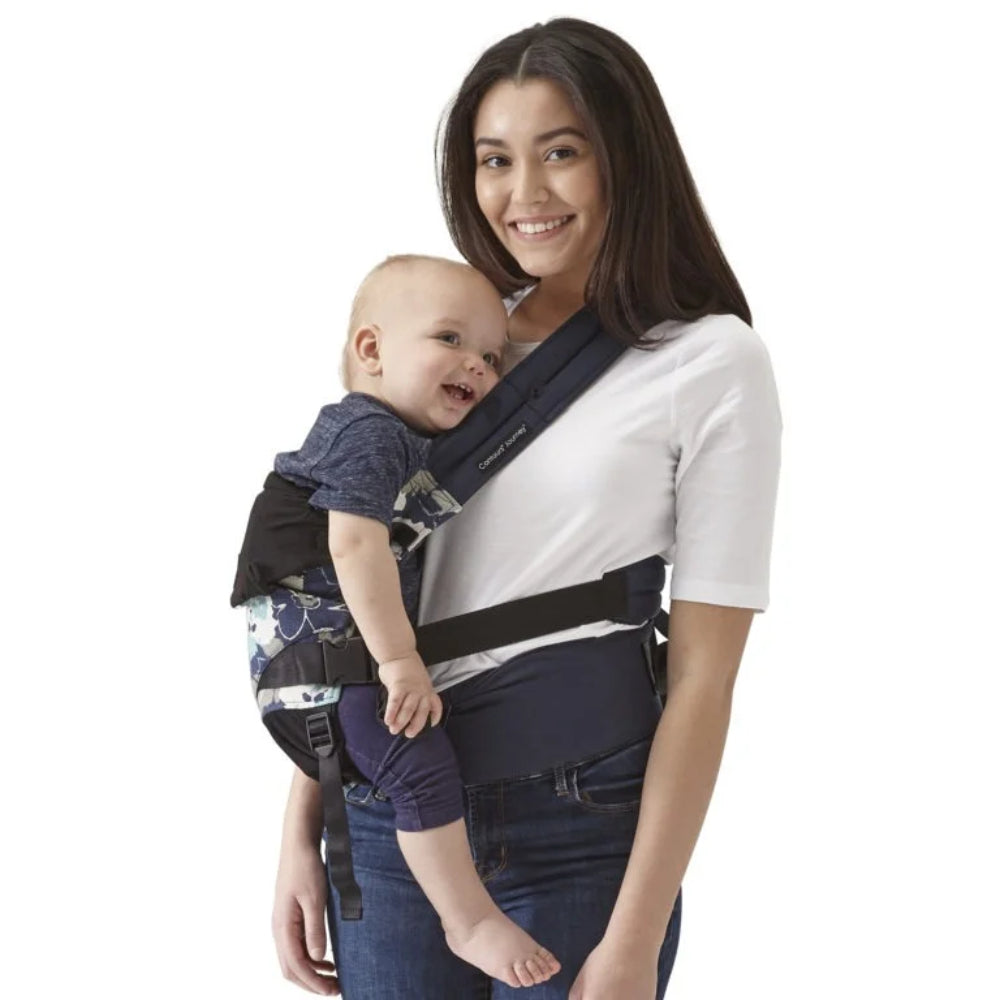 Contours Journey 5-Position Baby Carrier - Twilight Bloom