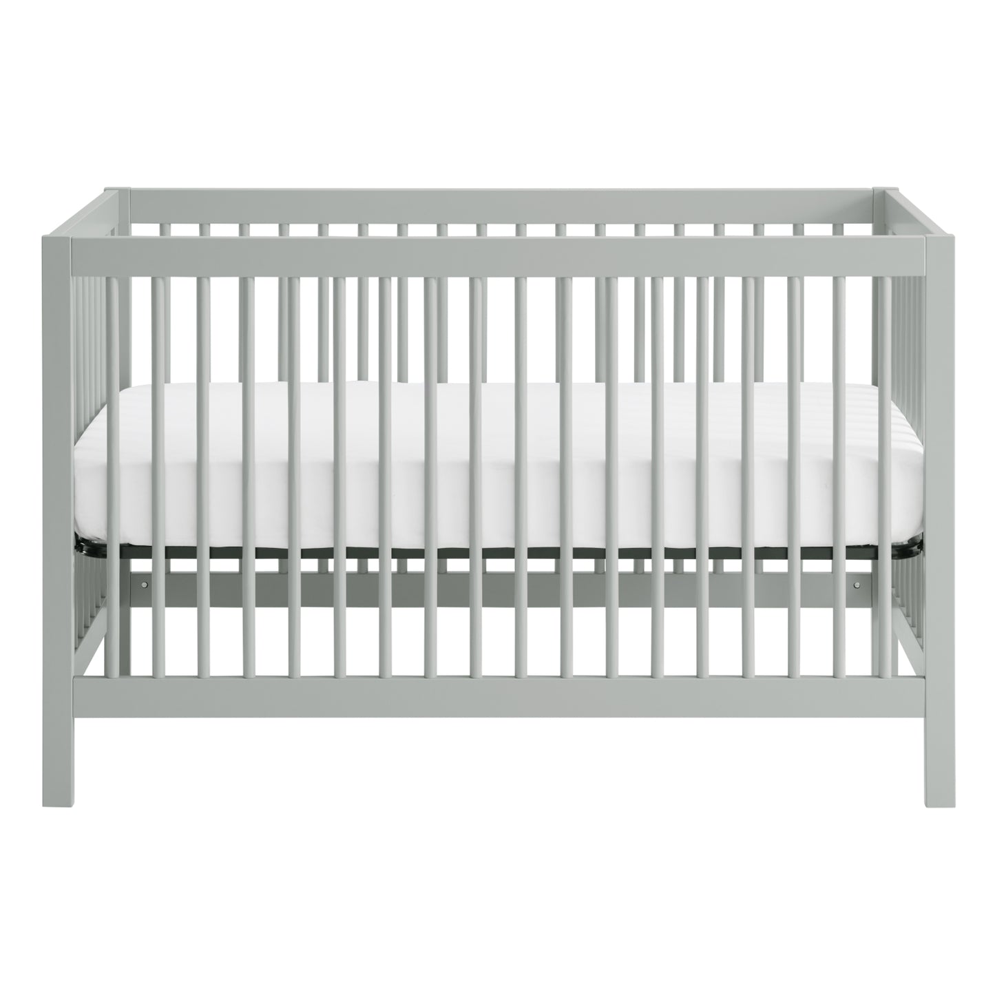 Cuna de madera 4 en 1 Essential Island de Soho Baby en color gris
