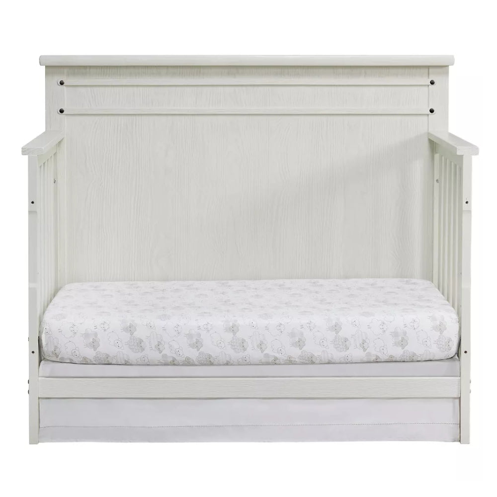 Soho Baby Ellison Rustic White 4-in-1 Convertible Crib