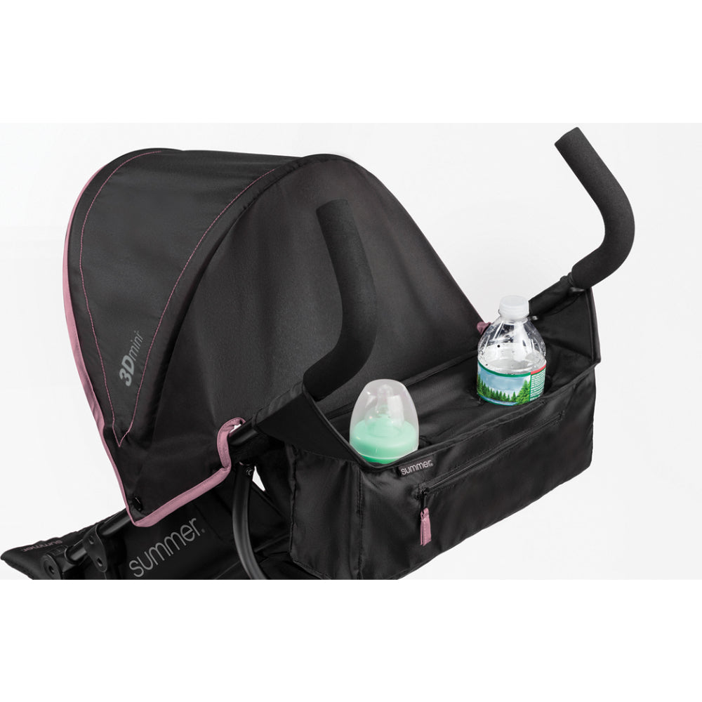 Cochecito de bebé Summer Infant 3Dmini Convenience, color rosa y negro