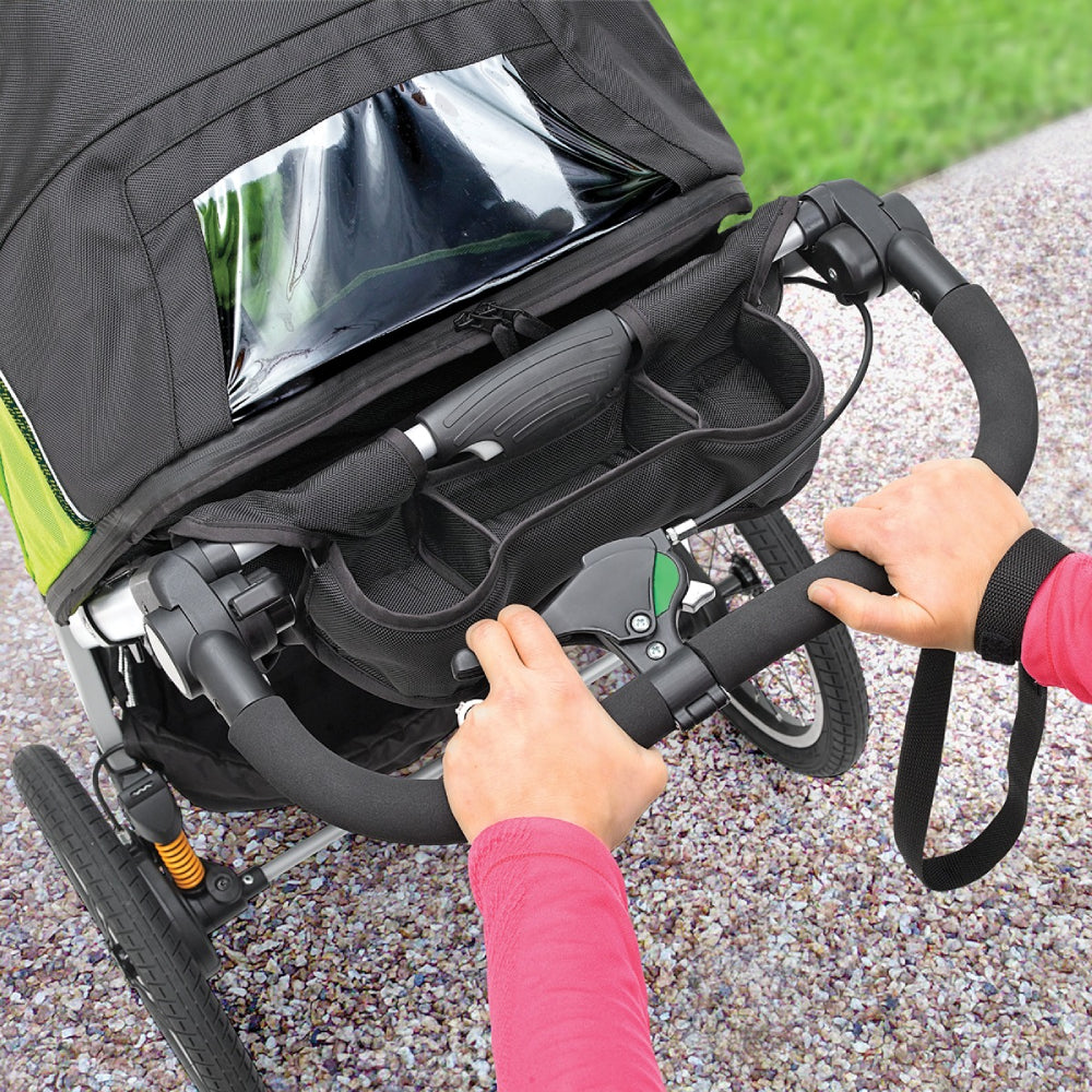 Chicco TRE Jogging Stroller - Titan (Black/Gray) - Curacao