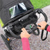 Chicco TRE Jogging Stroller - Titan (Black/Gray) - Curacao