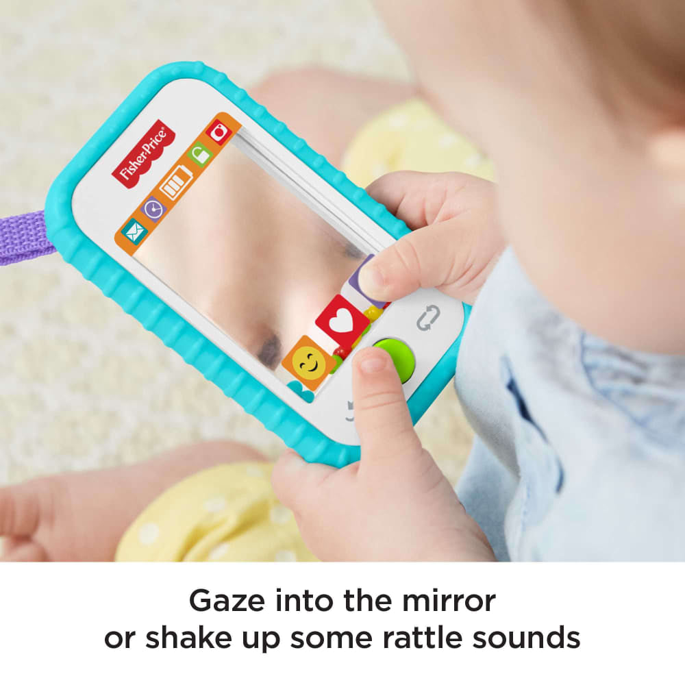 Fisher-Price Hashtag Selfie Fun Phone 3-in-1 Baby Toy