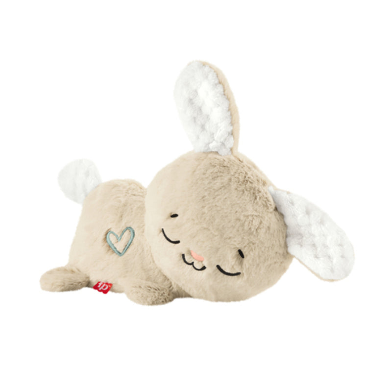 Peluche de conejito Fisher-Price Soothe and Settle de 8,3" - Beige/blanco