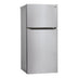 LG LRTLS2403S 24 CU FT. Top Freezer Refrigerator with Internal Water Dispenser - Stainless Steel - Curacao