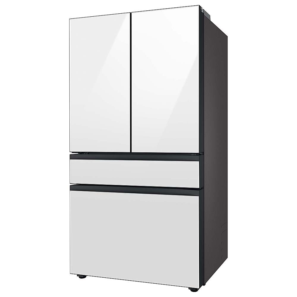 Refrigerador inteligente Samsung Bespoke RF29BB860012 de 29 pies cúbicos con puerta francesa y 4 puertas con centro de bebidas