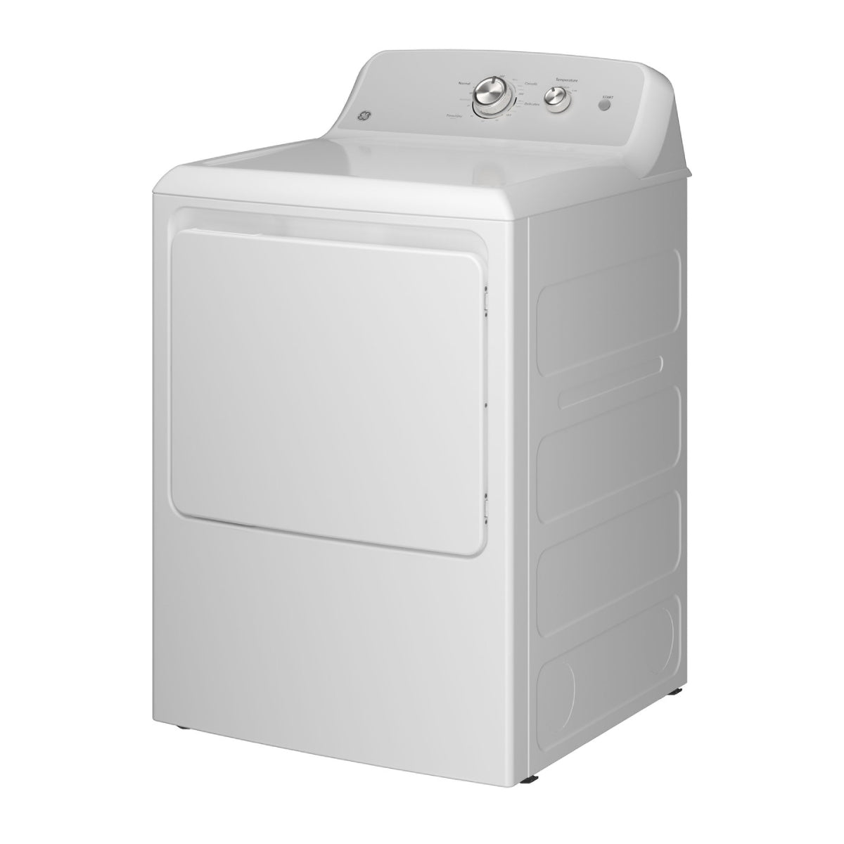 GE GTD38GASWWS 7.2 cu. ft. Top Load Gas Dryer with Up To 120 ft. Venting - White