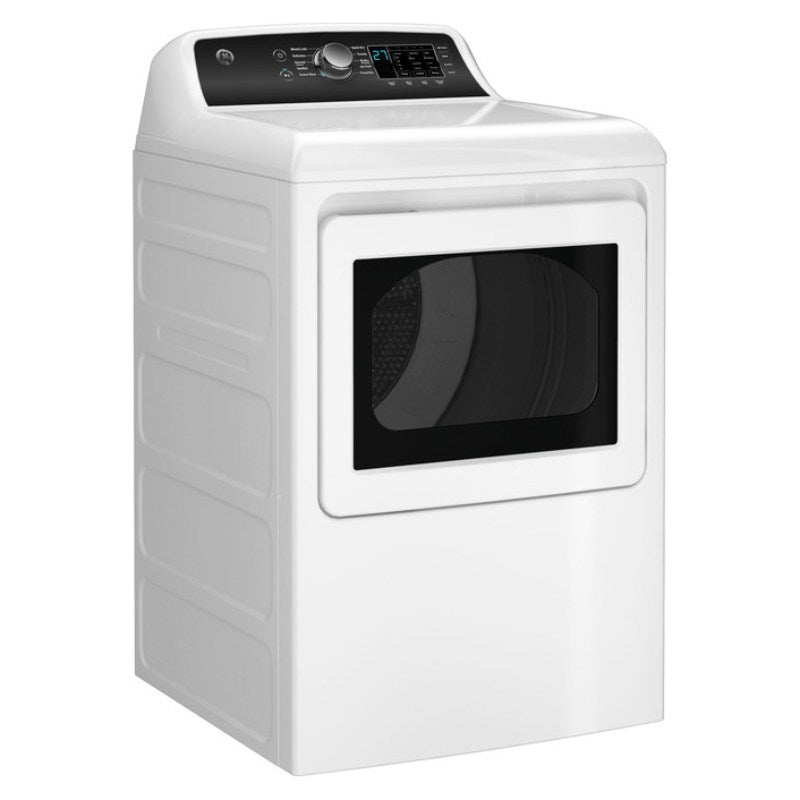 GE GTD58GBSVWS 7.4 cu. ft.Top Load Gas Dryer with Up To 120 ft. Venting - White