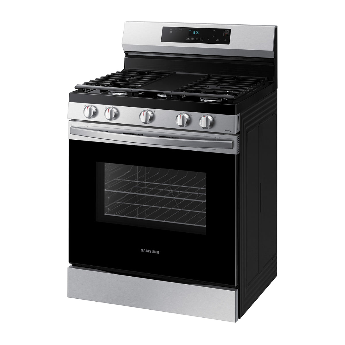 Samsung 6 CF SS Smart Gas Range STM CLN