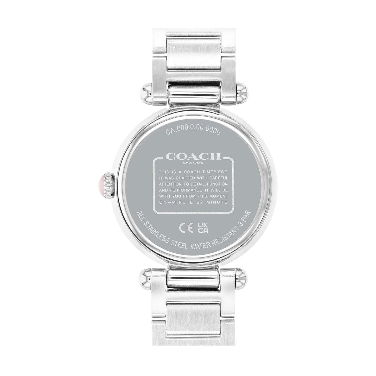 Coach Cary Women's Blush Mother-of-Pearl Dial Watch