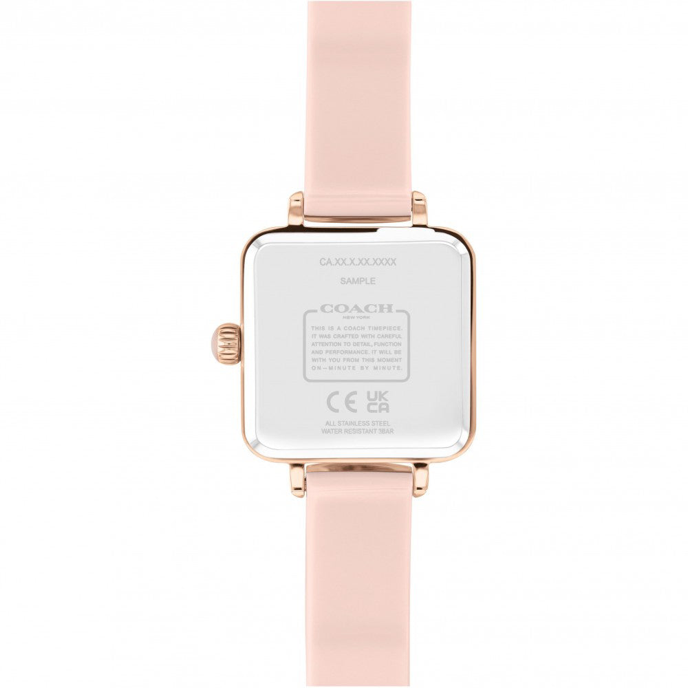 Reloj de pulsera para mujer Coach Cass de 22 mm en oro rosa