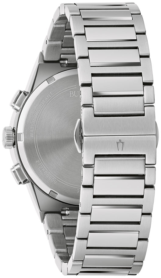 Bulova Millennia Modern Men's 41mm Stainless Steel Bracelet Watch - Black Dial