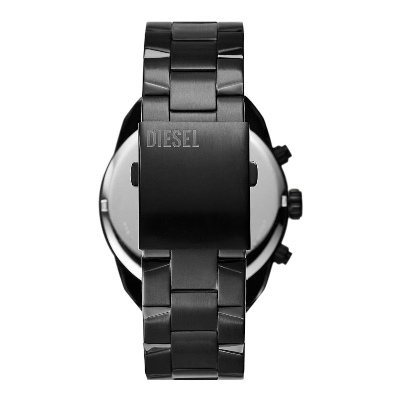 Reloj cronógrafo de pulsera para hombre Diesel Spiked de 49 mm, color negro