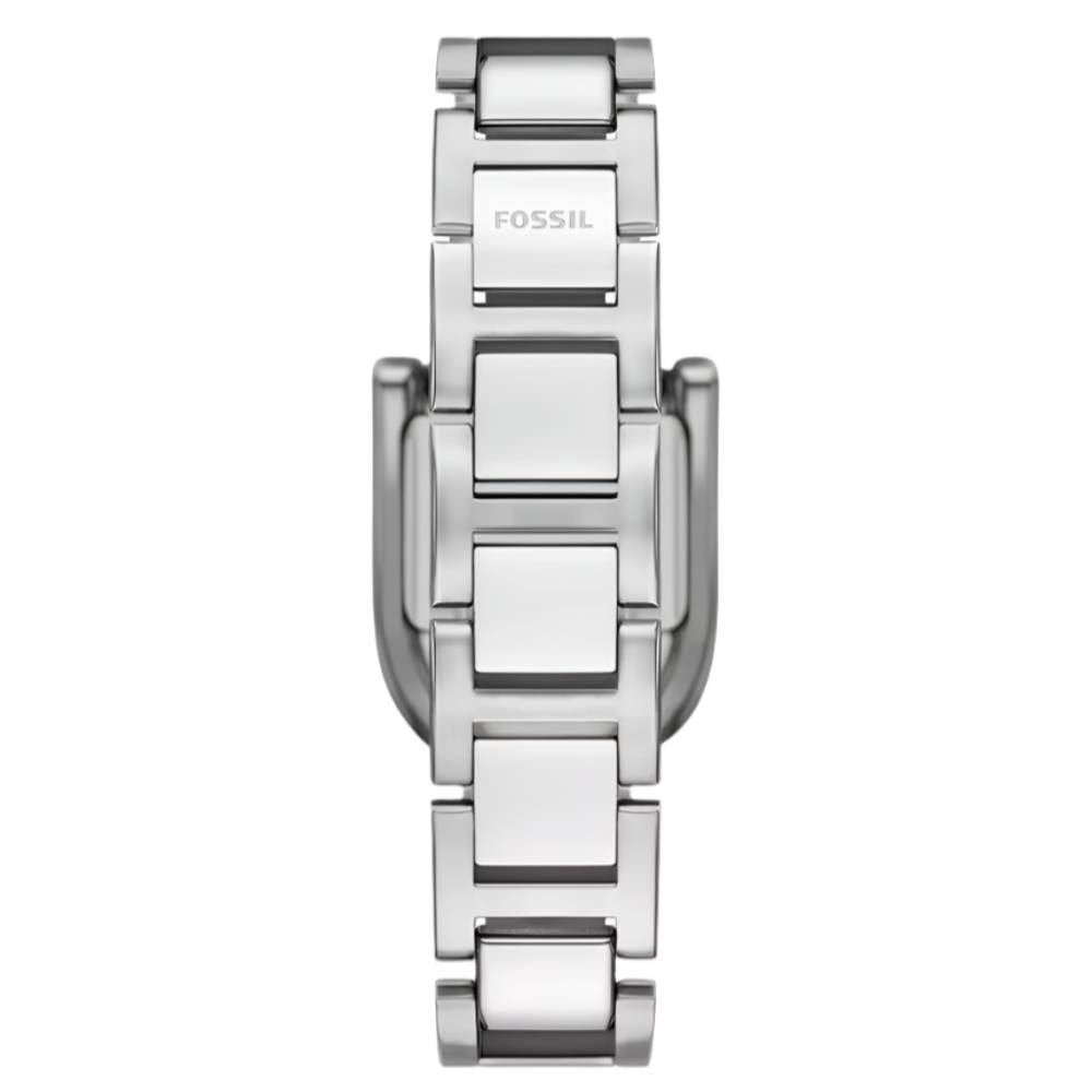 Reloj de pulsera de tres manecillas para mujer Fossil Harwell de 28 mm - Plateado