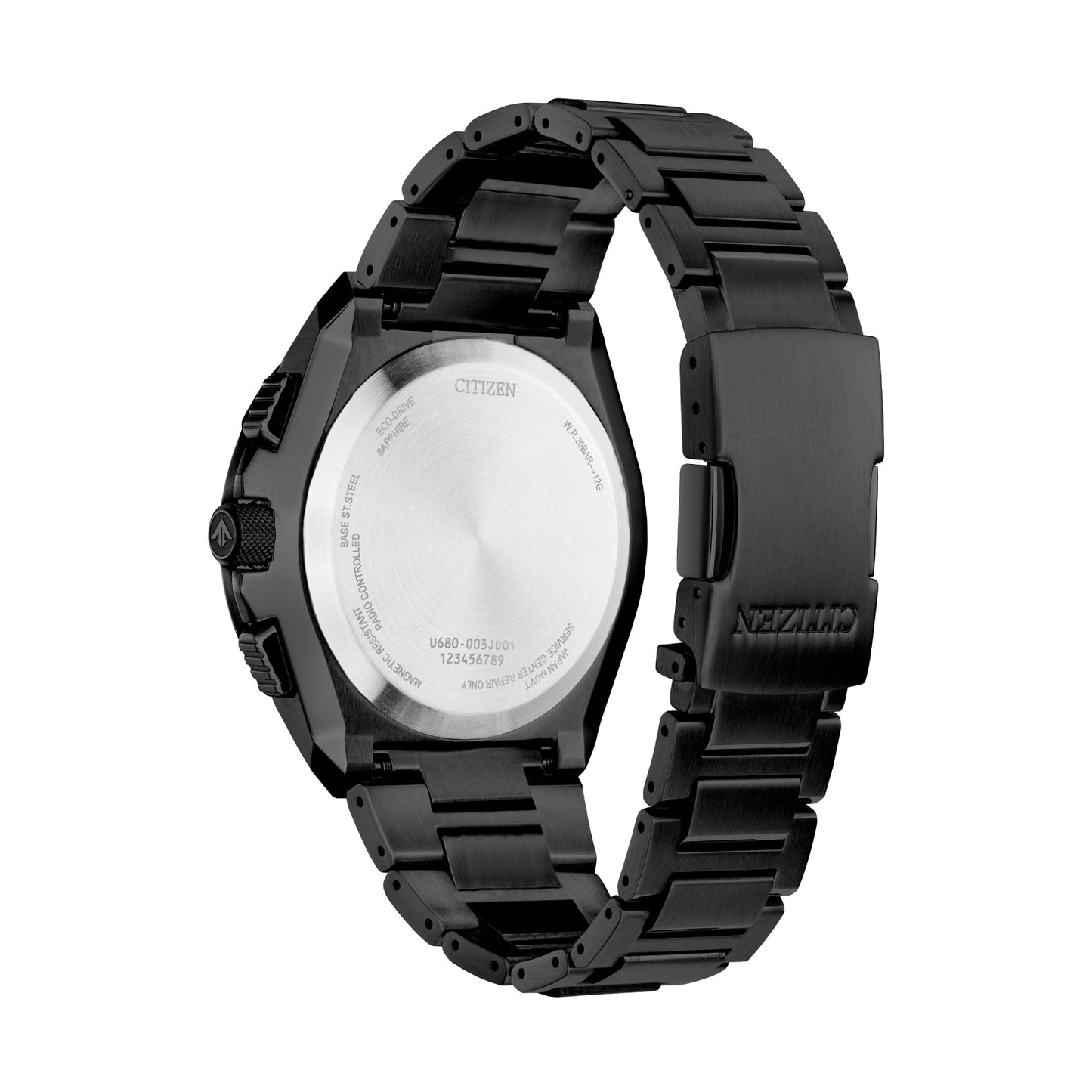 Reloj Citizen Promaster Sailhawk Eco Drive de 46 mm para hombre con pulsera de acero inoxidable - Negro