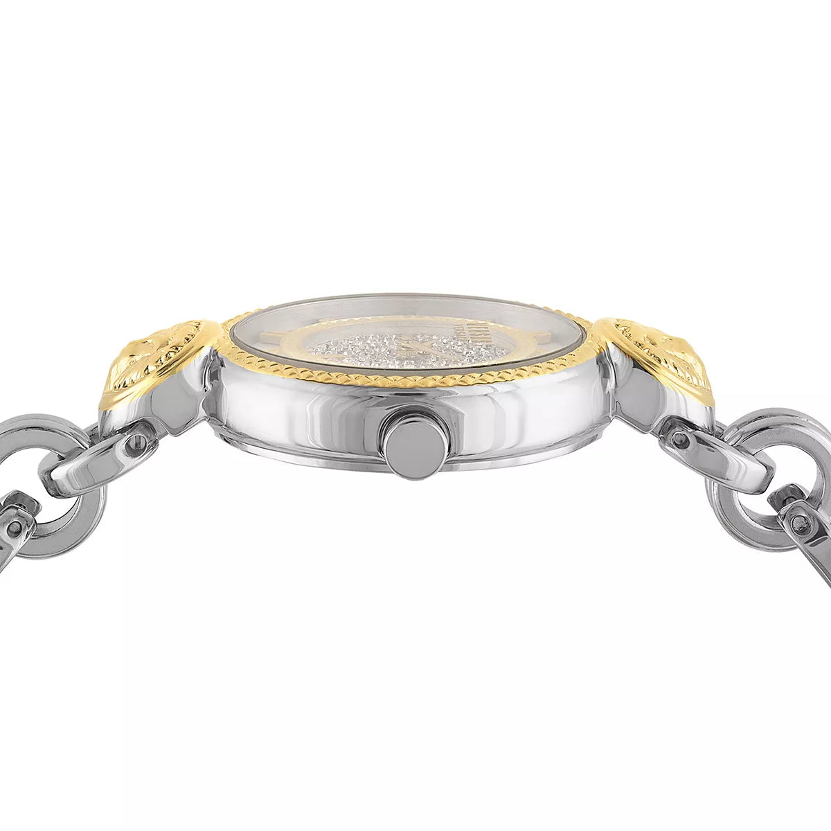 Reloj de pulsera de dos manecillas para mujer Versus Versace Les Docks Petite de 30 mm - Plateado