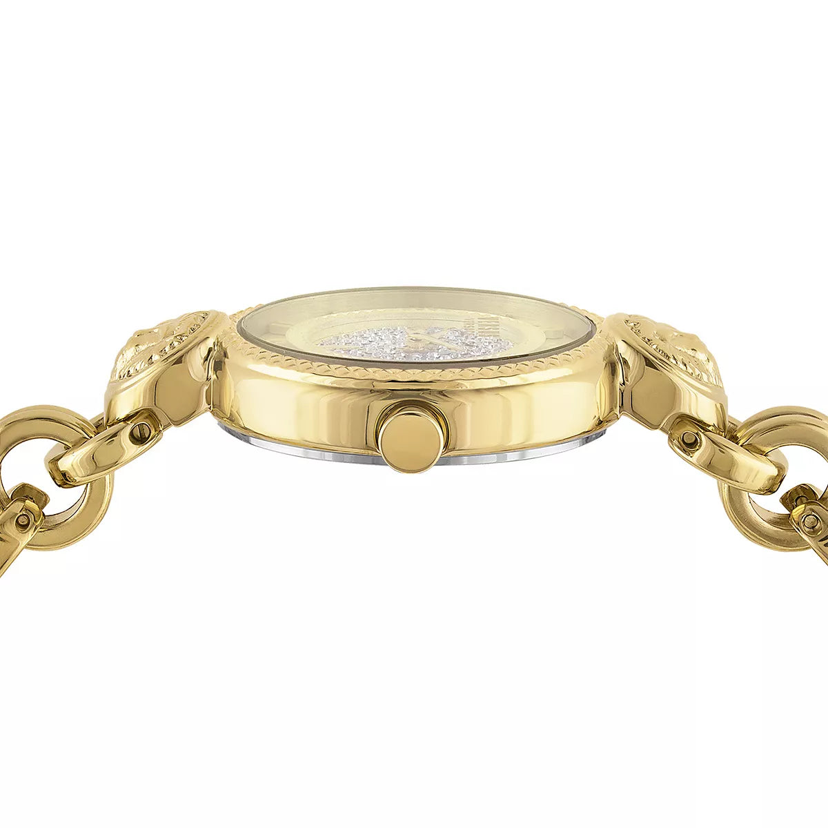 Versus Versace Les Docks Petite Women's 30mm Two-Hand Bracelet Watch - Gold