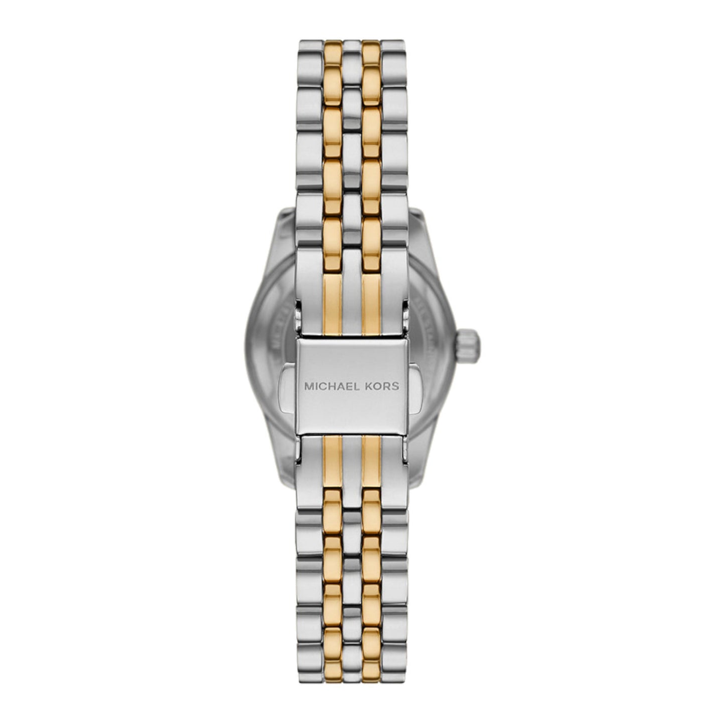 Reloj de pulsera de cuarzo para mujer Micheal Kors Petite Lexington de 26 mm, dorado y plateado