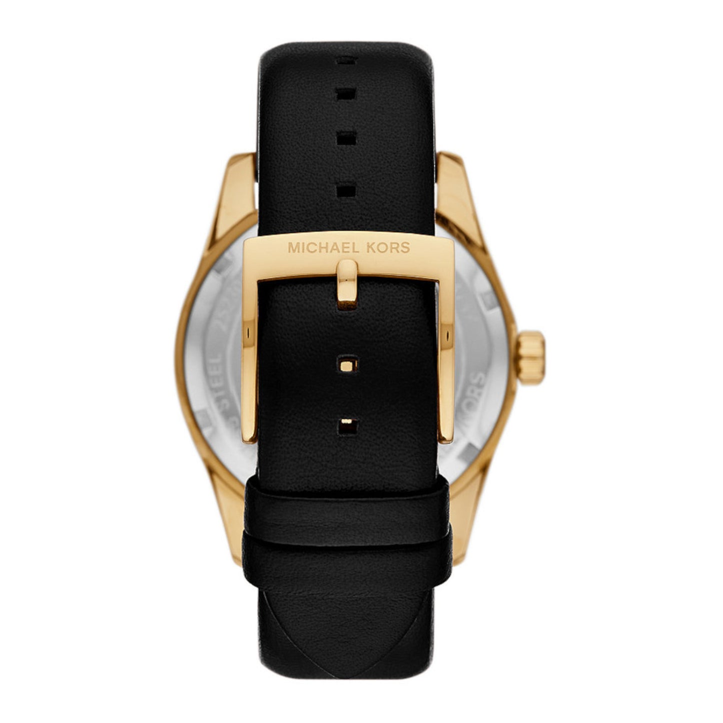 Reloj de cuarzo con correa de 38 mm para mujer de Micheal Kors Lexington, color negro