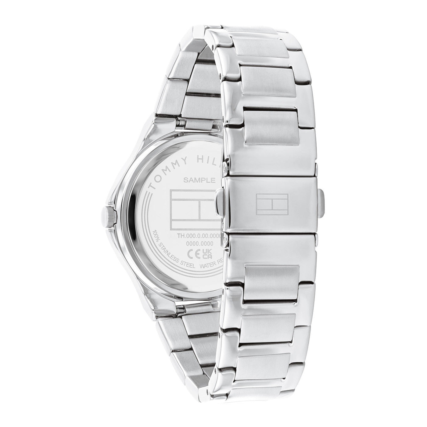 Reloj de pulsera Tommy Hilfiger Juliette para mujer de 36 mm, color plateado