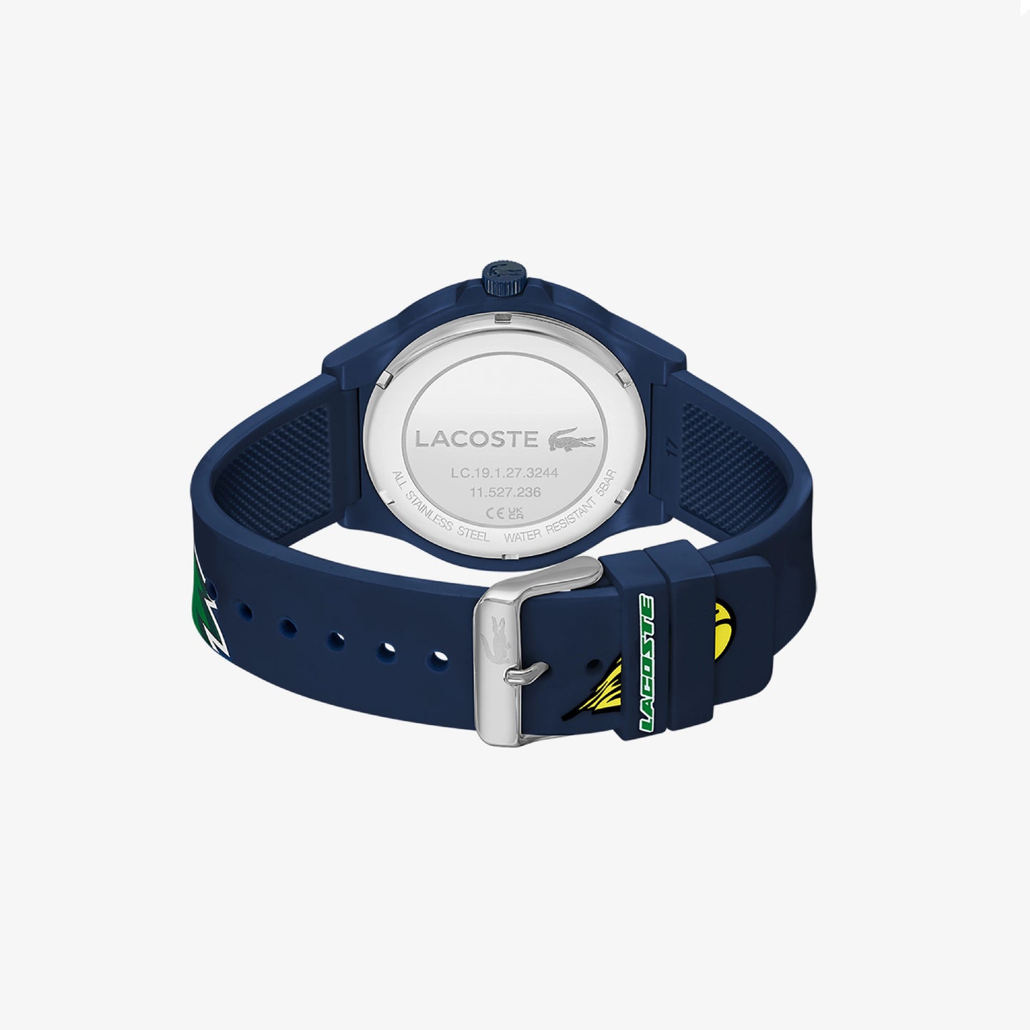 Reloj de cuarzo Lacoste Neocroc de 42 mm para hombre, color azul