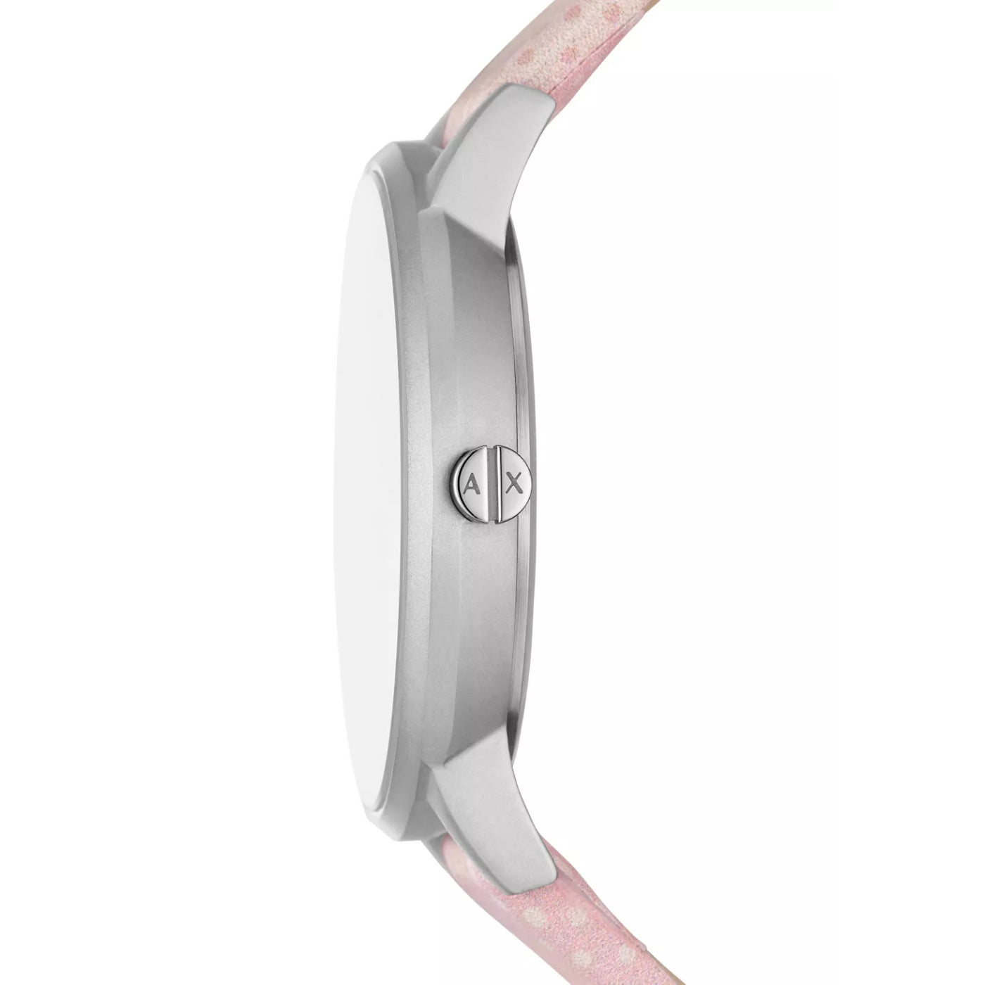 Armani Exchange Women's 36mm Three-Hand Strap Watch - Pink