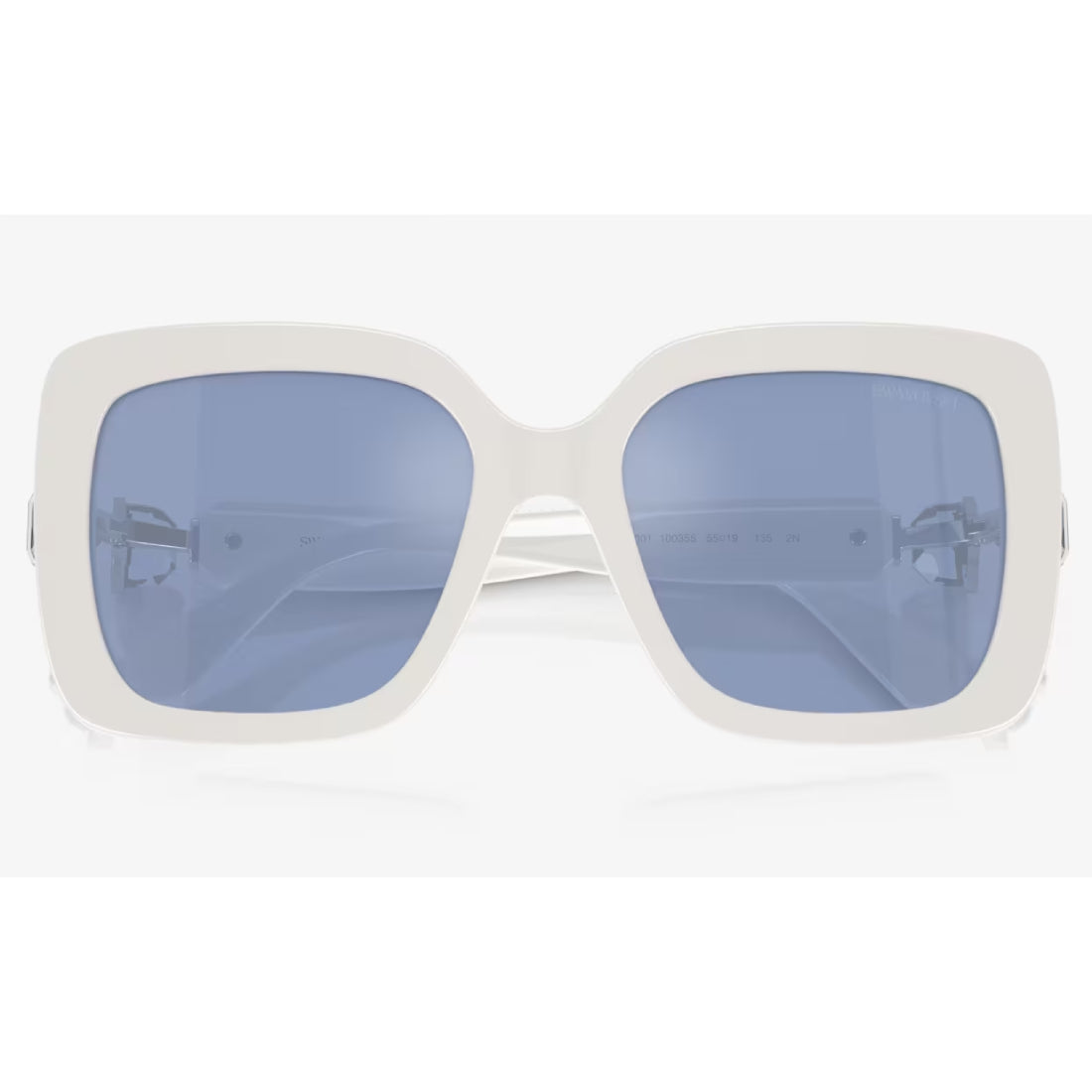 Gafas de sol con espejo cuadrado Swarovski SK6001100355 para mujer
