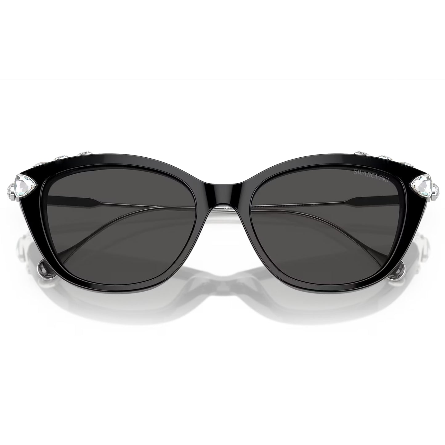 Swarovski Women's SK6010103887 Cat Eye Solid Color Sunglasses