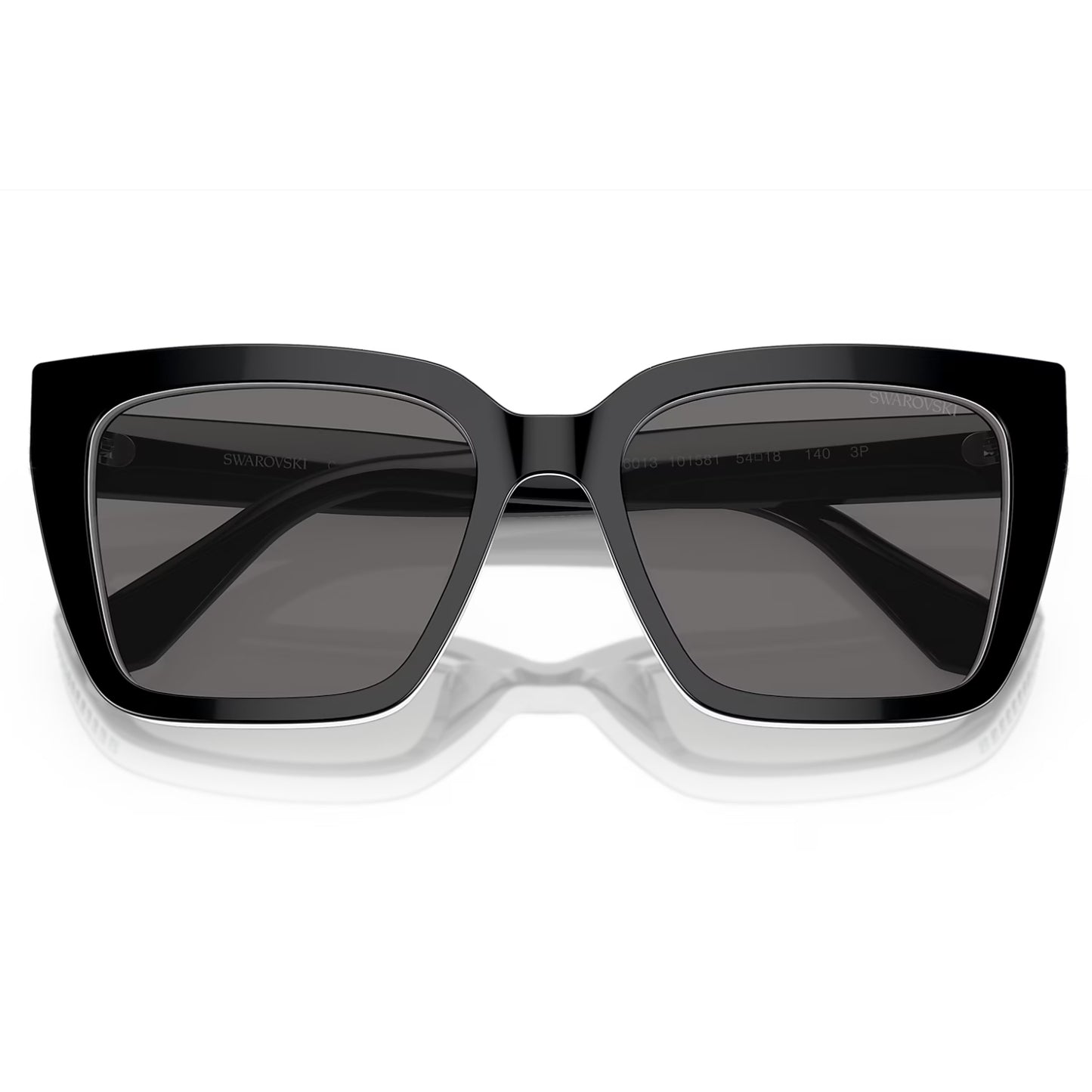 Swarovski Women's SK6013101581 Square Polarized Sunglasses