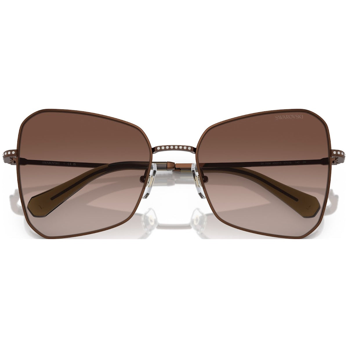 Gafas de sol Swarovski con degradado de mariposa SK7008400213 para mujer