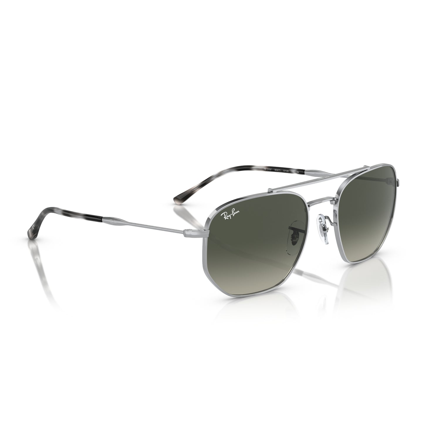 Ray-Ban Unisex RB3707 Irregular Gradient Sunglasses