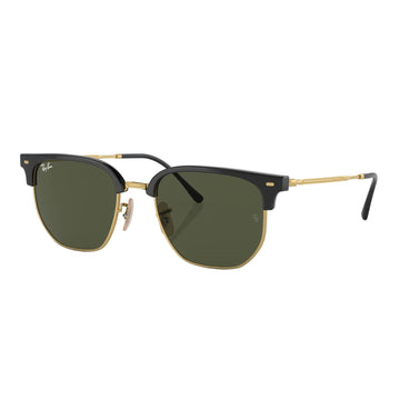 Ray-Ban RB4416 New Clubmaster Unisex Geometric Solid Color Sunglasses