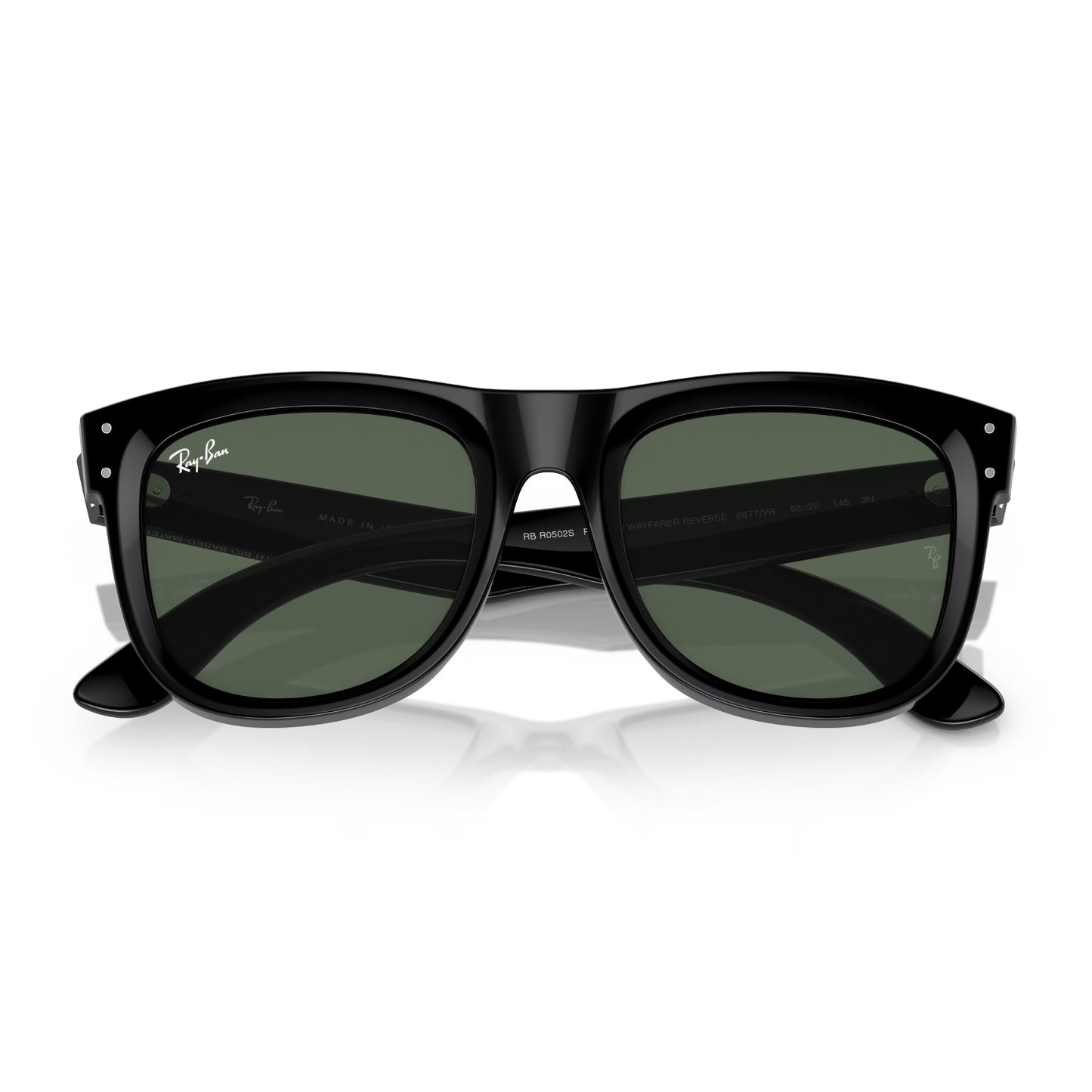 Ray-Ban Wayfarer Reverse Unisex RBR0502S Square Classic G-15 Sunglasses