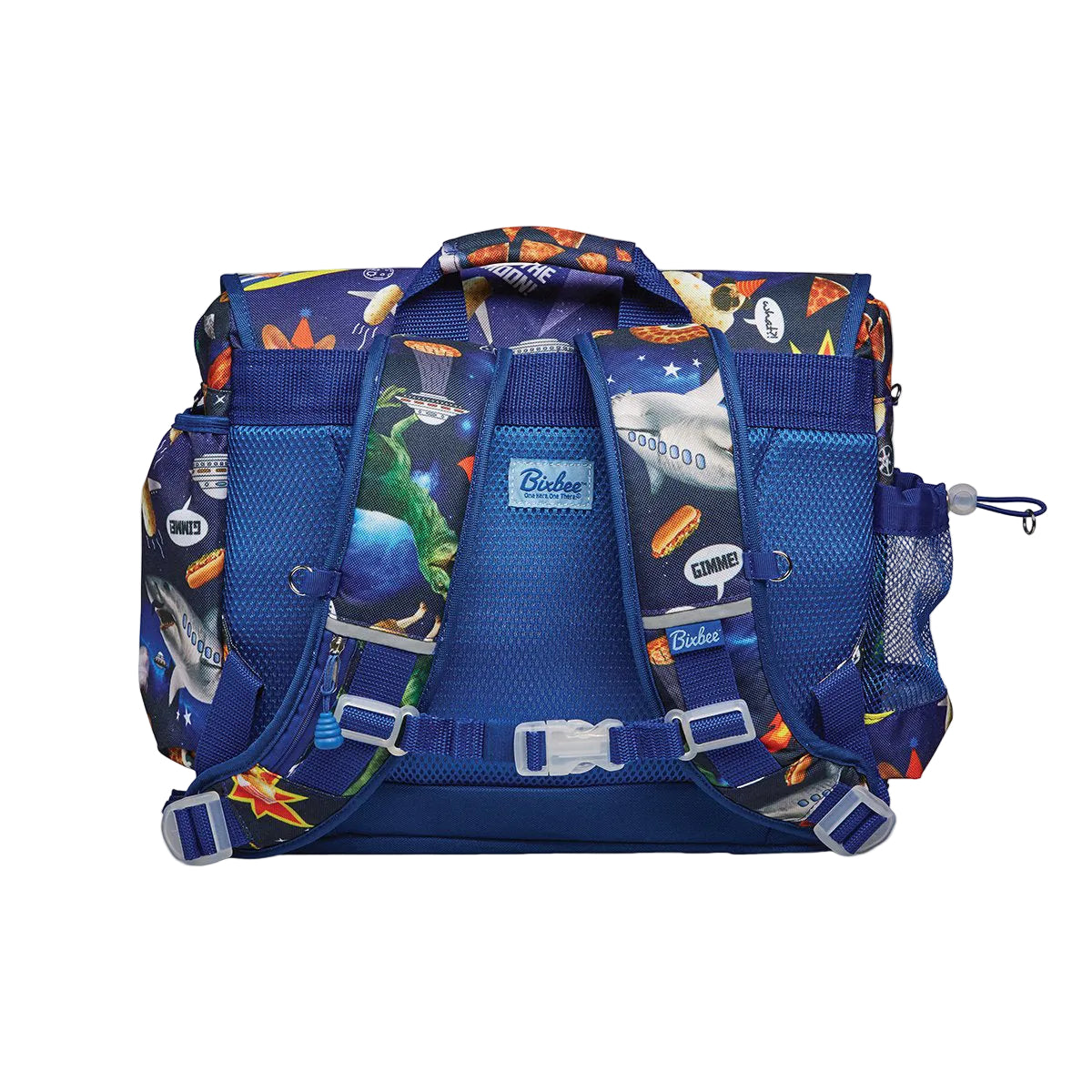 Bixbee Meme Space Odyssey Large Backpack, Blue– Curacao