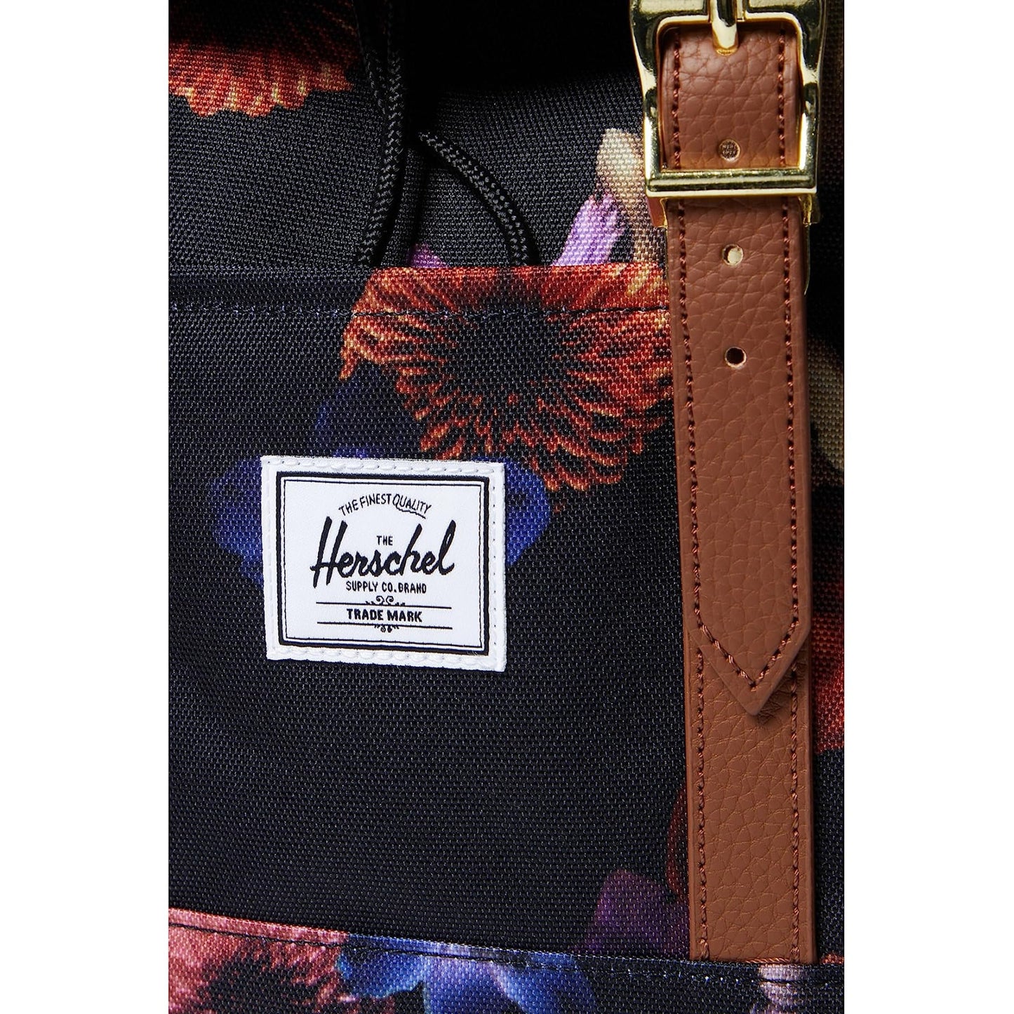 Mochila pequeña Herschel Retreat de 12,5" con diseño floral