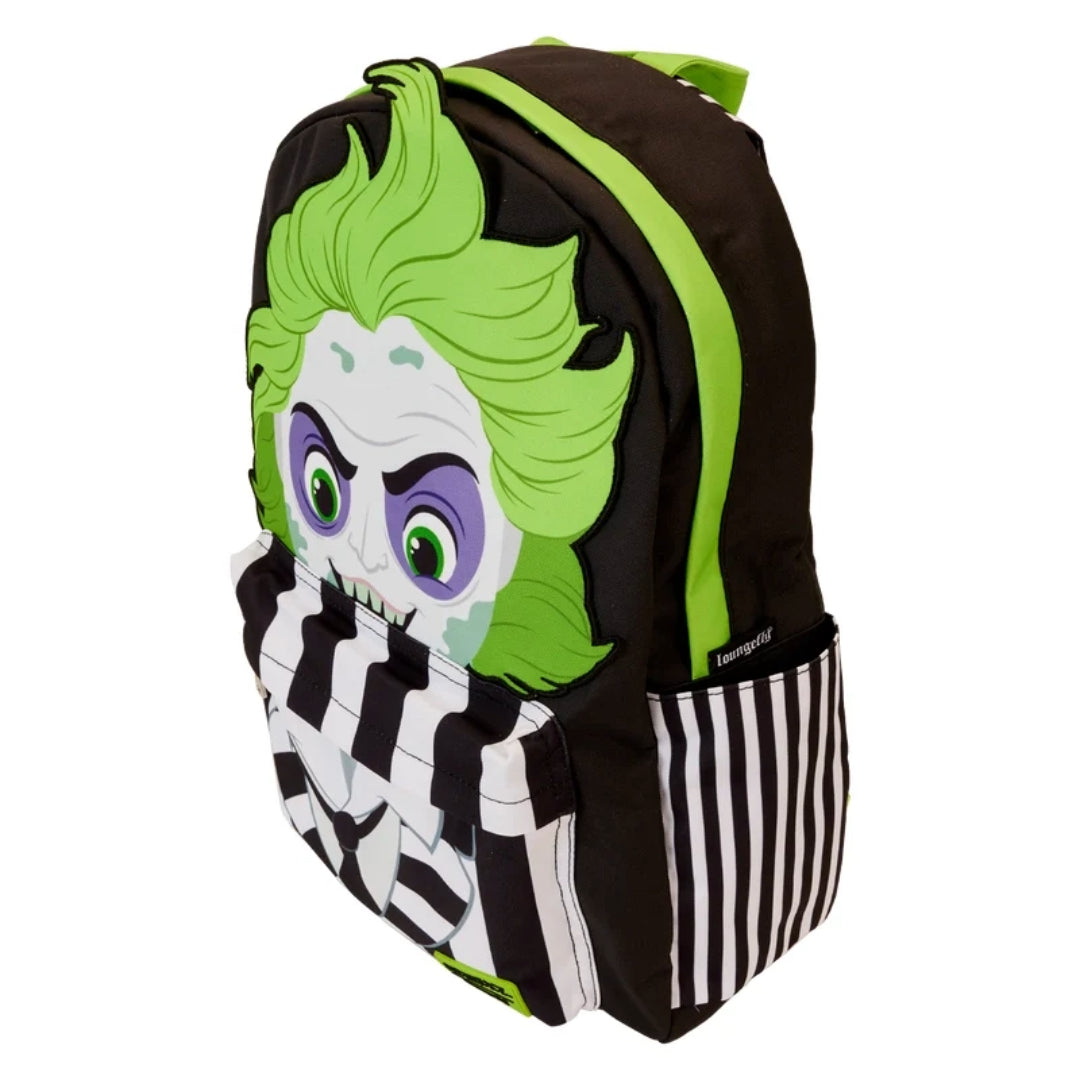 Loungefly Beetlejuice Cosplay Full Size Nylon Backpack