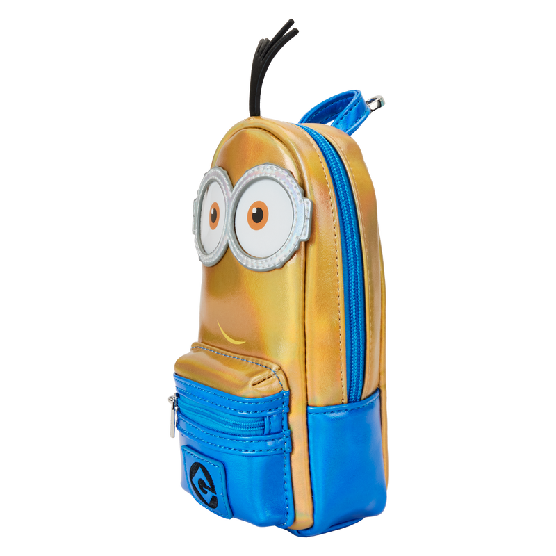 Estuche para lápices con mochila pequeña iridiscente para cosplay de los Minions de Despicable Me de Loungefly