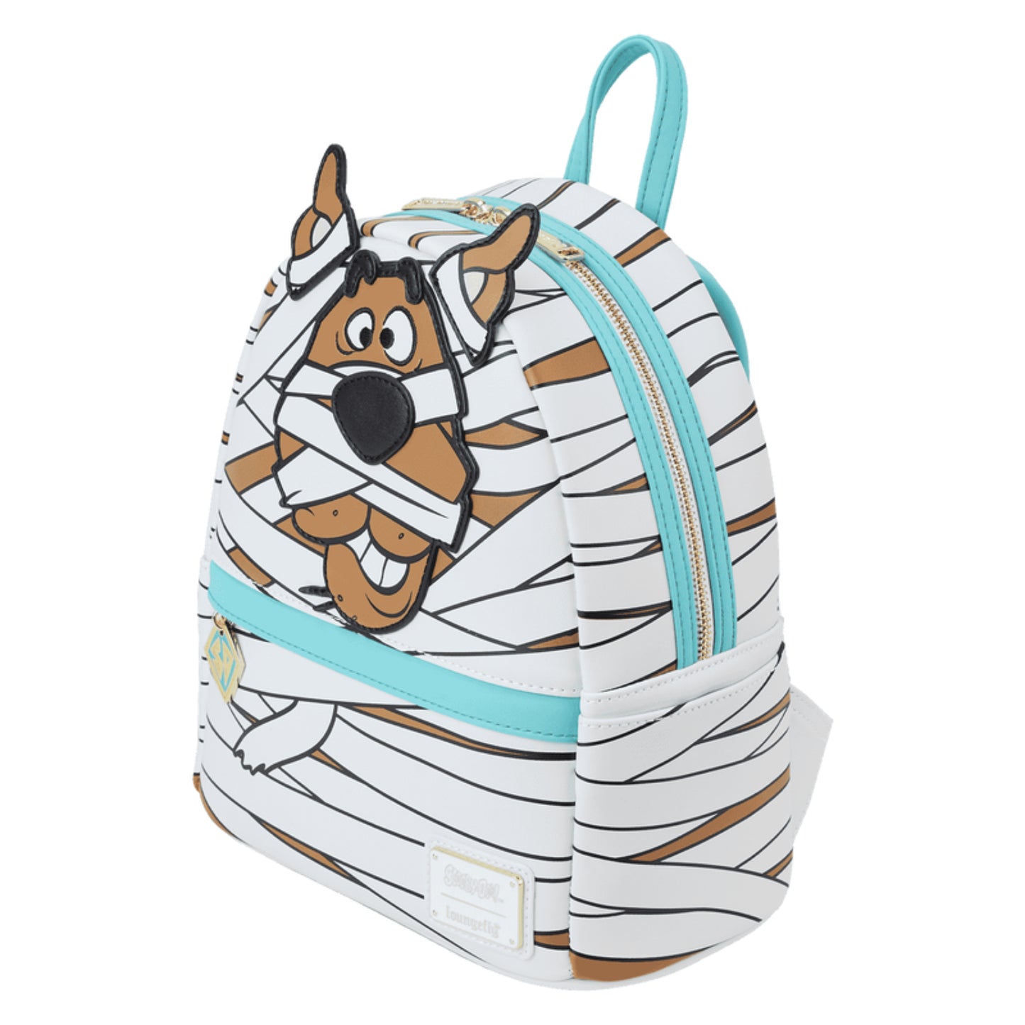 Mochila mini para cosplay de Scooby-Doo Mummy de 10,5" con luz de Loungefly