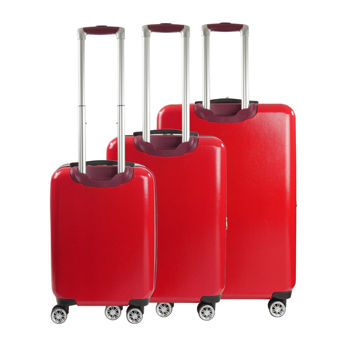 Disney Mickey Mouse Traveler Luggage - Red (Set of 3)